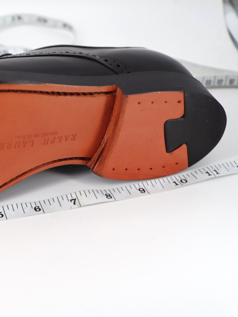 Allen Edmonds X Ralph Lauren Slaton - Black Leather USA Made Dress Shoes